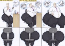 male_ass_expansion male_focus male_weight_gain prisonsuit-rabbitman weight_gain