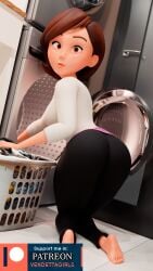 3d ai_generated blender disney helen_parr mommy patreon pixar the_incredibles vendettagirls