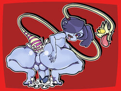 ass chivox00 futanari leviathan_(skullgirls) skullgirls squigly tagme