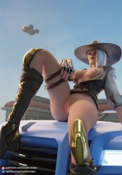 ashe (overwatch) from blizzard entertainment by yakinowo