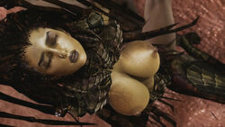 3d alien_girl big_breasts closed_eyes kerrigan sarah_kerrigan sex starcraft yellow_skin