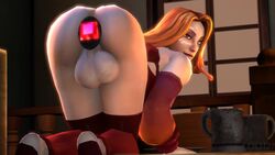 1futa 3d animated ass balls balls_behind_legs big_ass buttplug coot27 dota_2 futa_only futanari huge_balls huge_testicles lina lina_inverse_(dota_2) no_sound presenting presenting_hindquarters sex_toy solo source_filmmaker testicles video