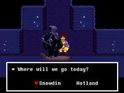 animated ass_bigger_than_head black_body boobs_bigger_than_head breasts_bigger_than_head brown_hair butt_bigger_than_head clothing curvaceous curvaceous_female curvaceous_figure curves curvy curvy_body curvy_female curvy_figure curvy_hips fat_ass fat_breasts fat_tits female female_focus female_only frisk frisk_(undertale) frisky game_mod hidden_face ingame jakodrd jean_shorts jeans milf milf_body mod pixel_(artwork) pixel_animation pixel_art pixelated river_person_(undertale) riverman riverperson riverwoman robe rule_63 shorts straps tagme toby_fox undergoon undertail undertale undertale_(series) undertale_au video xmelomor24x