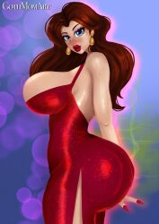 1girls big_ass big_breasts big_butt blue_lips brown_hair chubby chubby_belly chubby_female dark_nipples dress dumptruck_ass ear fart farting gothmomfart light-skinned_femalelooking_back looking_at_viewer mario_(series) nintendo pauline pauline_(mario) pawg phat_ass pupiless_eyes voluptuous voluptuous_female wide_hips wide_thighs