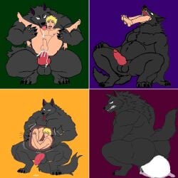 1boy anal anal_birth anal_egg_laying anal_orgasm anal_sex anthro_on_human anthro_penetrating_human ass balls bara belly big_ass big_balls big_dom_small_sub big_penis birth canine cumming cumming_from_egg_laying egg egg_in_ass egg_laying egg_vore eggnant erection gay genitals gestation huge_ass huge_balls huge_butt huge_cock humanoid kissing lactation licking lupine male male_only male_pregnancy mammal muscles muscular muscular_male nipples nude penis pregnancy pregnant pregnant_male size_difference soft_vore spread_ass spread_legs spreading squatting tagme tail talleth teeth teeth_clenched testicles thick_thighs thighs vore vore_belly werewolf wide_hips wolf yaoi