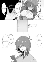 before_sex boobs breasts censor_bar censored comic comic_page cum deltarune dialogue doujinshi english_text female horny kris_(deltarune) kris_lizard lizard_girl manga manga_page masturbation moaning nipples page_5 pussy semi_nude smartphone ss_komu susie_(deltarune) translated