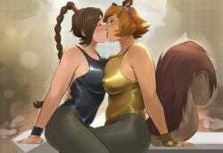 2girls ai_generated avatar_legends avatar_the_last_airbender avengers big_ass big_breasts big_thighs breasts bust busty chest crossover curvaceous curvy curvy_figure digital_media_(artwork) doreen_green female female_only fire_nation furry_tail hips hourglass_figure huge_ass huge_breasts huge_thighs large_ass large_breasts large_thighs legs light-skinned_female light_skin marvel marvel_comics marvel_rivals mature mature_female multiple_girls mutate_(marvel) new_avengers nickelodeon phophopho slim_waist squirrel_ears squirrel_girl squirrel_girl_(marvel) squirrel_girl_(marvel_rivals) squirrel_tail tail thick thick_hips thick_legs thick_thighs thighs ty_lee voluptuous waist wide_hips wide_thighs