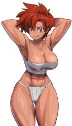 azumi hojo from m.u.g.e.n by oggy (oggyoggy)