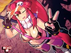 yoko littner from tengen toppa gurren lagann by biyo