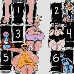 ares_hammer big_breasts busty_boy flight gd_(lewdbeef) lewdbeef male_with_breasts panda_(lewdbeef) plane plane_ride