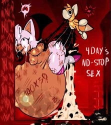all_the_way_through almost_dead anthro asphyxiation bodily_fluids counting crying crying_with_eyes_open cum cum_inside cumflation death duo egg evilshrimp2 eyes_bugging_out female female_death forced genital_fluids hi_res hyper_cumflation hyper_penis inflation male male/female outcome_memories pained_expression penetration rape raped_by_monster rouge_the_bat rouge_the_bat_(om) scar scars_all_over sega sonic_(series) sonic_the_hedgehog_(series) tails_doll tears what what_the_fuck