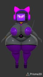 3d big_ass big_breasts cat_headphones chubby_female rojo84 rojo_parasito sensual sexy skibidi_toilet streamer tagme tv_mommy tv_woman_(skibidi_toilet)
