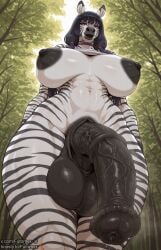 1futa abs ai_generated anthro black_hair black_nipples black_penis black_stripes boosty boosty_username choker dark_areola dark_balls dark_nipples dark_penis dickgirl equine_genitalia equine_penis furry futanari futornyx horsecock huge_balls huge_breasts huge_cock intersex large_breasts large_testicles multicolored_hair musk pink_eyes purple_choker purple_hair smell solo taker_pov testicles twitter_username veiny_penis white_skin wide_hips zebra zebra_stripes