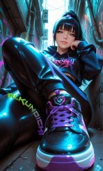 ai_art ai_generated ai_generated_art ai_generated_image aikunoichi anime ass bikini booty bra breasts bunny_(the_first_descendant) bunny_voltia dynamic_pose ecchi hentai huge_ass huge_boobs huge_breast lace lewd lingerie nsfw pantie panties patreon rule34 sfw solo_female the_first_descendant