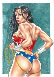 wonder woman from dc by jonatas