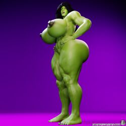 1girls 3d 3d_(artwork) abs amazon ass big_breasts blender_(software) breasts breasts_bigger_than_head celebrity endlessillusion female giantess green-skinned_female green_body green_skin huge_breasts hulk_(series) large_ass large_breasts larger_femalemarvel marvel marvel_comics massive_ass massive_breasts massive_butt massive_thighs muscular muscular_female nipples nude nude_female she-hulk size_difference straight