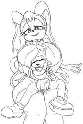 anthro bad_parenting bodily_fluids cream_the_rabbit daughter demon domination ejaculation female female/female female_domination finger_fuck fingering hb_lint hi_res incest mother mother_and_child mother_and_daughter parent parent_and_child sega sonic_(series) sonic_the_hedgehog_(series) succubus sweat tail_maw vaginal_penetration vanilla_the_rabbit yuri