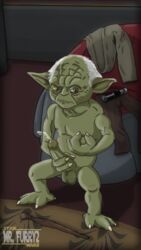 alien cock coruscant cum cumshot dick hard_on indoors jacking_off jedi jedi_council_chamber jedi_master jedi_temple master_yoda mr_furry2 naked nipples nude nude_male old_man older_male penis sole_male solo_male sperm star_wars stroking stroking_cock stroking_penis white_hair yoda yoda's_species