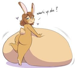 anthro bunny_girl fitzbattleaxe furry huge_breasts hyper hyper_breasts