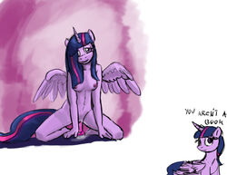 alicorn anthro breasts dildo dildo_penetration dildo_sitting equid equine female feral friendship_is_magic genitals horn kneeling looking_at_viewer mammal my_little_pony nude penetration princess_twilight_sparkle_(mlp) pussy sex_toy sex_toy_penetration solo spread_wings twilight_sparkle_(mlp) warskunk_(artist) white_background wings