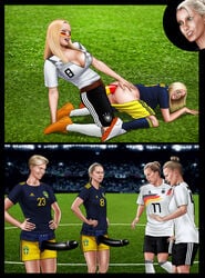 2018_fifa_world_cup 2019_fifa_womens_world_cup anal ass bottomless buggery defeat defeated elin_rubensson extro femdom fernanda_colombo_uliana football germany humiliation leonie_maier lina_hurtig painal pants_pulled_down penalty_game referee score soccer soccer_uniform sport sports strap-on sweden uniform verena_schweers victory world_cup