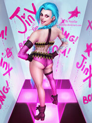 jinx (league of legends) from league of legends by ayyasap