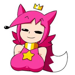 1girls :) :d animated blush blushing blushing_at_viewer bouncing_breasts crown cute cute_expression cute_face cute_fang fang fang_out female female_only fox fox_ears fox_girl fox_tail heart humanoid looking_at_viewer looking_away loop minus8 no_sound pink_hair pinkfong pinkfong_(character) rule_63 short_playtime shorter_than_10_seconds shorter_than_30_seconds simple_background simple_eyes simple_face simple_shading solo tagme video white_background