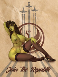mirialan from star wars by holymeh