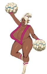 ardur219 bbw big_girl brown_skin cloud_meadow dark_skin elf huge_ass huge_breasts huge_butt sling_bikini thick thick_ass white_hair