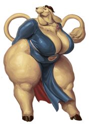 2020 absurd_res aldgoat anthro ass belly big_belly big_breasts breasts cleavage clothed clothing curvy_body curvy_female curvy_figure curvy_hips digital_media_(artwork) digital_painting_(artwork) ell_(character) female final_fantasy final_fantasy_xiv floppy_ears furry highres huge_breasts huge_thighs hyper_bimbo jewelry leaning leaning_forward long_tail mammal navel necklace obese obese_anthro obese_female overweight overweight_anthro overweight_female patacon solo square_enix standing sunglasses sunglasses_on_head tail thick_hips thick_thighs video_games voluptuous white_background wide_hips