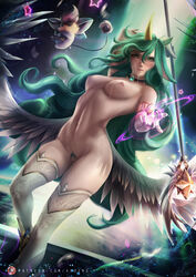 soraka from league of legends by axsens