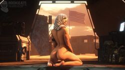 1girls 3d athletic athletic_female barefoot blonde_hair bravo44 busty feet female female_focus hourglass_figure rainbow_six rainbow_six_siege rookie425 soles tagme tattoo toes tom_clancy valkyrie_(rainbow_six) wide_hips