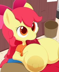 apple bloom (mlp) from friendship is magic by slickehedge