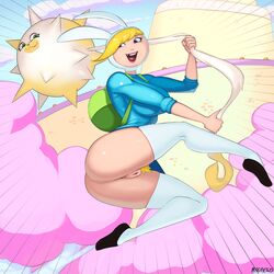 fionna the human girl from adventure time by magnetus