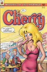 1990s 1998 1girls 20th_century 4boys blonde blonde_hair cherry_poptart cherry_poptart_(comic) comic comic_cover dialogue female indoors larry_welz licking_popsicle looking_at_viewer mall multiple_boys orange_hair pink_dress popsicle popsicle_melting shopping_mall straight_hair talking_to_viewer