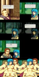 ! ... 1girls 4boys armor bandit bandit_(fire_emblem) barbarian bazba_(fire_emblem) blue_hair bone_(fire_emblem) cape crying defeat defeated defeated_heroine eirika_(fire_emblem) endured_face escape exposed exposed_breasts exposed_pussy faceless_male female fire_emblem fire_emblem:_the_sacred_stones gangbang gangrape gheb_(fire_emblem) group group_rape missionary missionary_position multiple_boys naked nintendo nude nude_female nude_male older_female open_mouth pixel_art princess rape raravista royalty shocked sleeping thrusting vaginal_penetration vaginal_sex wake_up younger_female zzz