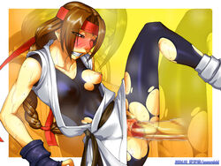 aozoraichi hairy_pussy king_of_fighters penis pubes pubic_hair pussy_hair sex snk tagme yuri_sakazaki