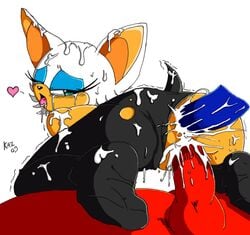 anal anthro bat clothing cum cum_in_ass cum_in_pussy cum_inside double_penetration echidna female fur interspecies kaz knuckles_the_echidna male mammal monotreme multiple_males nude rouge_the_bat sex solo_focus sonic_(series) straight tagme vaginal_penetration