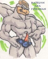 iveechan machamp male male_only nintendo pokémon_(species) pokemon pokemon_(franchise) pokemon_(species)