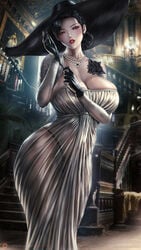 alcina dimitrescu from resident evil by lexaiduer
