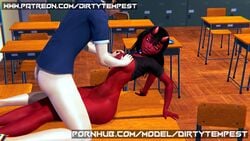 3d animated big_ass big_penis big_thighs classroom clothed clothed_sex clothes clothing dirtytempest hetero horns meru_(merunyaa) mp4 original school small_breasts sound succubus teenager video video_games young