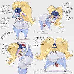 big_ass bottom_heavy female huge_ass hyper_thighs jouljehart league_of_legends poppy riot_games see-through_clothing shortstack source_request thick_thighs yordle