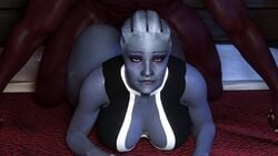 1boy 1girls 3d alien alien_girl anal anal_sex animated asari big_ass bioware blacked blacked_clothing blue_eyes blue_skin bra dark-skinned_male dark_skin fair_skin female freckles interracial interspecies jeffhell liara_t'soni male mass_effect mass_effect_2 mass_effect_3 moan moaning moaning_in_pleasure sci-fi science_fiction scifi sex sound tagme video