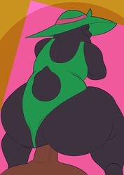 anthro deltarune female_ralsei fur huge_ass huge_breasts kris_(deltarune) ralsei rule_63 sex tagme toonarscontent vaginal_penetration