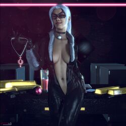 black cat (insomniac) from marvel by scathachalter