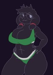 anthro breasts deltarune female female_ralsei fur furry furry_only huge_ass huge_breasts ralsei rule_63 smile solo tagme thick_thighs toonarscontent undertale_(series)