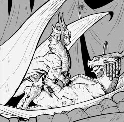 armwear claws clothing dragon duo female female_feral feral feral_on_feral genitals hammock horn jewelry labjer legwear male male/female male_feral mythological_creature mythological_scalie mythology necklace penetration penile penile_penetration penis penis_in_vagina pillow scalie sex sharp_teeth tail teeth tongue tongue_out vaginal vaginal_penetration vulva wings