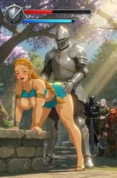 2026 accessory ai_generated ai_video aistuffo animated armband ass bent_over big_breasts blonde_hair blush braid breasts breasts_out breath_of_the_wild clothed clothed_sex doggy_style dwarf elf_ears female grabbing grabbing_from_behind green_eyes healing heels knight knight_armor large_breasts leaning leaning_forward legs long_hair male miniskirt mmorpg moaning moaning_in_pleasure muscles muscular muscular_legs naked nipples nipples_outside open_mouth princess princess_zelda round_breasts round_butt semi_nude sex sex_from_behind smooth_skin sound standing standing_sex straight tagme the_legend_of_zelda thick_thighs thighs tongue uncensored video voice waist waist_grab wristband zelda_(breath_of_the_wild)