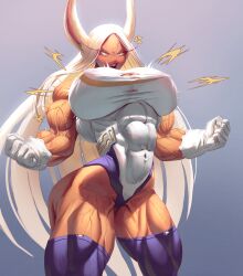 mirko from boku no hero academia by helspree