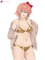 sayori (doki doki literature club) from doki doki literature club by kamisato yuu
